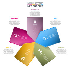 Business Infographics design template illustration