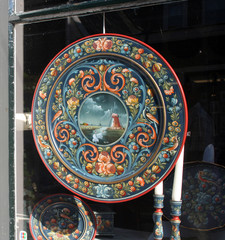 Naklejka premium The Frisian City of Hindeloopen