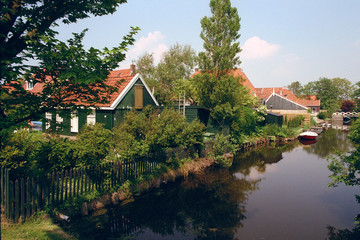 Fototapeta na wymiar The Frisian City of Hindeloopen