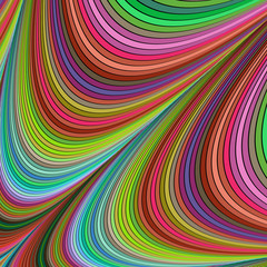 Fototapeta premium Multicolored abstract fractal background art