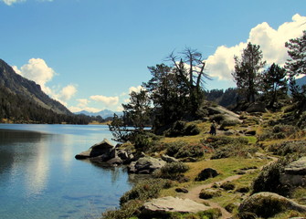 Lac de Seyen dans les Pyr&eacute;nn&eacute;s