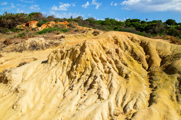 terre creusée d'Algarve
