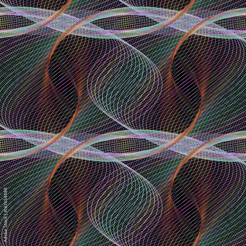 Poster seamless abstract fractal pattern background