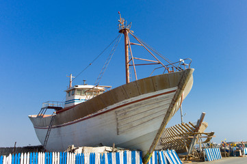 Essaouira, Fishing boat