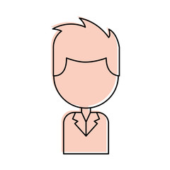 Obraz premium Laboratory scientist avatar character vector illustration design