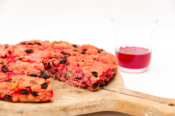 Drunk cake is a dessert from Elba island