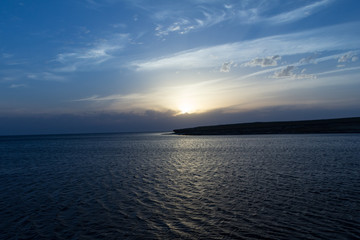 sunset in the Crimea