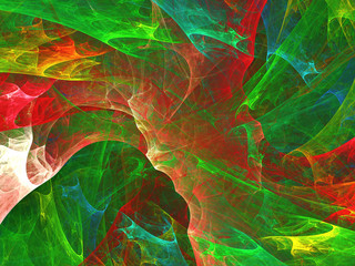 Naklejka premium Abstract fractal background 3D rendering