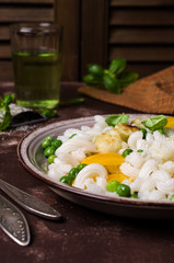 Rice organic pasta