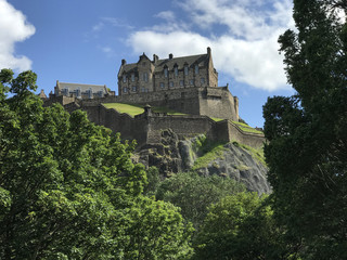Fototapeta na wymiar Edinburgh Castle