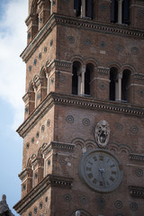 Santa Maria Maggiore Basilica, close-up of steeple