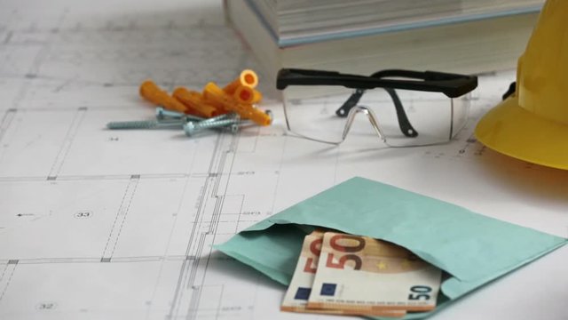 Bribes in constructions.