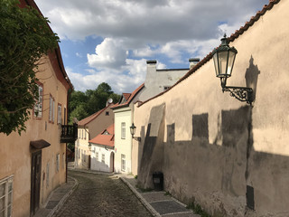 Street in the old town Prague