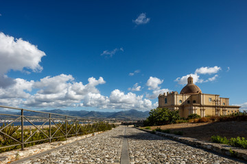Fototapeta na wymiar Cathedral, Milazzo Sicilia, Italy