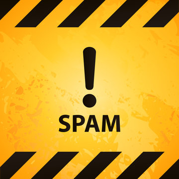 spam danger sign