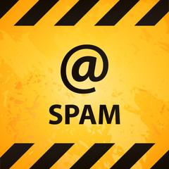 spam sign - obrazy, fototapety, plakaty