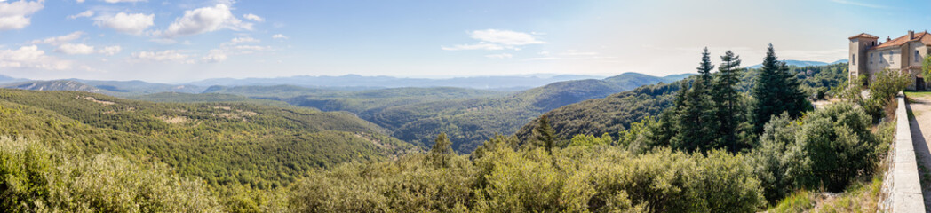 Typical village of the provencal hinterland