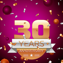 Celebrating 30Th Anniversary Banner photos, royalty-free images ...