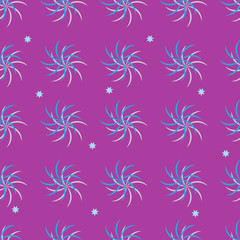 Stars abstract seamless pattern