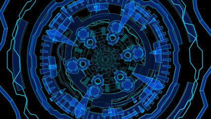 Display HUD Futurista