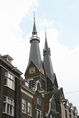 Obraz premium Die Posthoornkerk in Amsterdam.