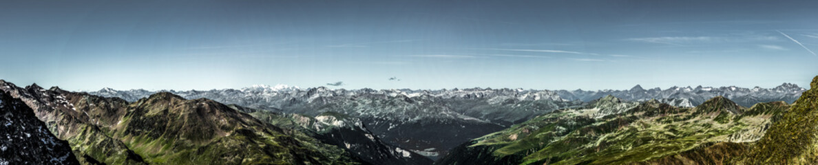 Bergpanorama