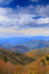 fall in the blue ridge smoky mountains