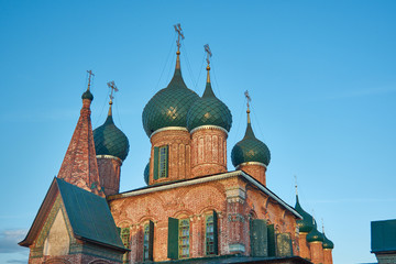 Fototapeta na wymiar Church of St. John Chrysostom in Yaroslavl.