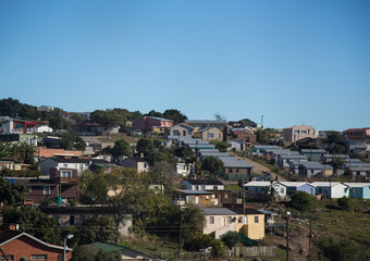 Fototapeta premium Small Town in the Western Cape in South Africa