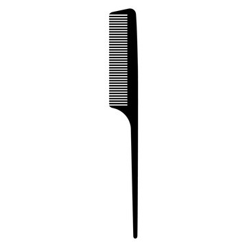 Black hair comb