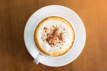 white cup of coffee