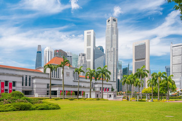 Singapore Parliament in downtown