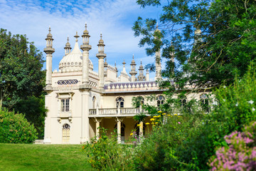 Fototapeta na wymiar Royal Pavilion in Brighton, England