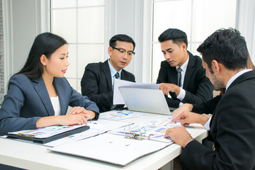 Business meeting plan project or task