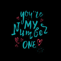 You're my number one