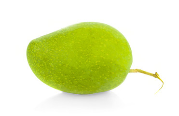 Mango on white background