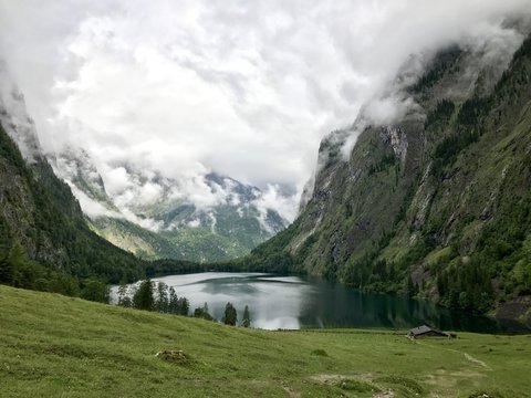Obersee in Salet im Berchtesgadener Land (Bayern)