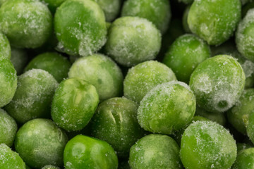 Green frozen peas