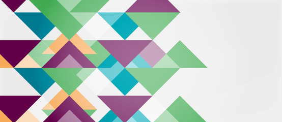 Triangle pattern design background