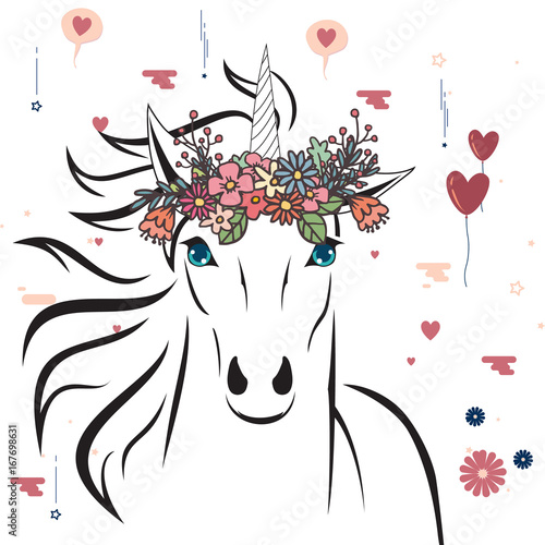 Free Free 200 Unicorn Flower Crown Svg SVG PNG EPS DXF File