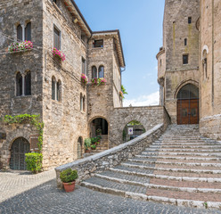 Fototapeta na wymiar Scenic sight in Anagni, province of Frosinone, Lazio, central Italy.