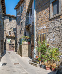 Scenic sight in Vitorchiano, province of Viterbo, Lazio, central Italy.