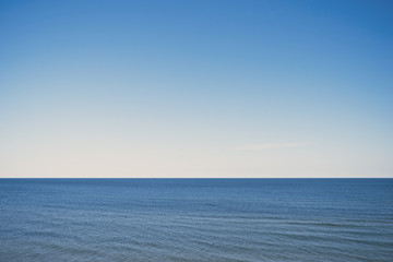 calm morning seascape