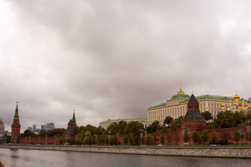 Beautiful view of the Moscow Kremlin