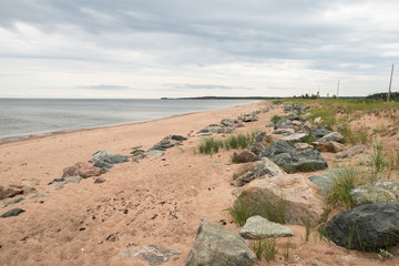 The beach at Panmure Island on PEI
