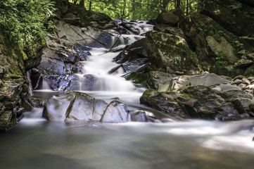 Bieszczady wodospad