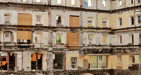 old House is demolished in Austria photo