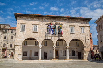 Altstadt und Sehenswürdigkeiten von Pula, Istrien, Kroatien