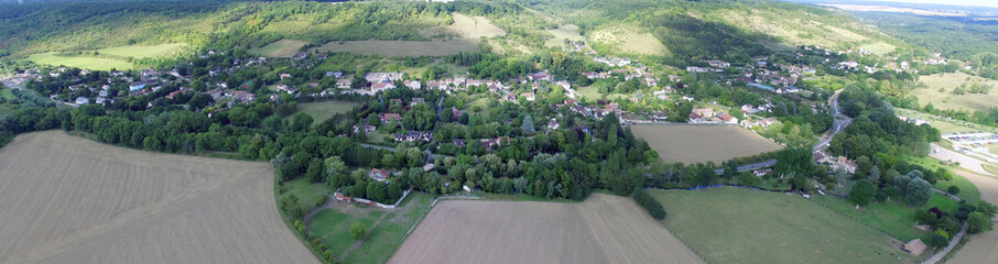 Panorama de Giverny dans toute sa longueur