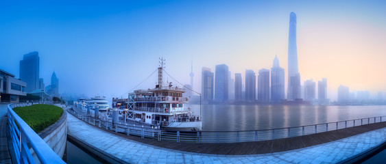 Shanghai skyline cityscape